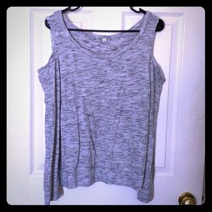 Threads for thought open shoulder shirt